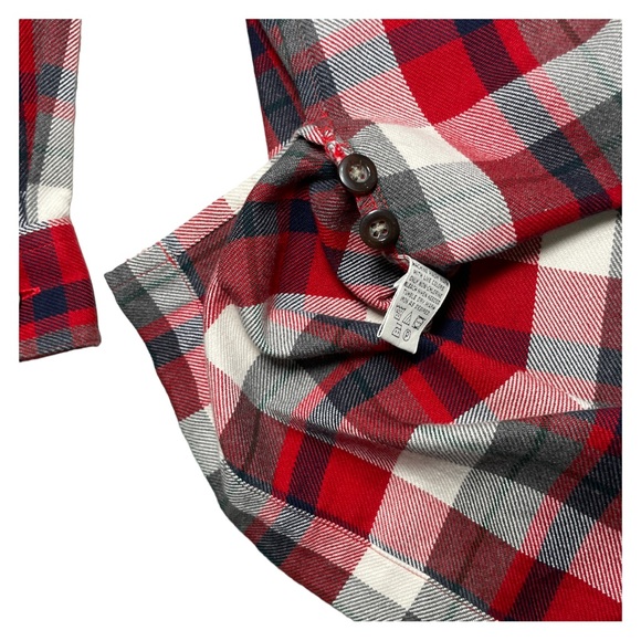 Eddie Bauer Plaid Pullover Shirt - Picture 4 of 6